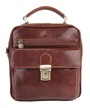 PIKÉ Herrentasche Herren | echt Leder, Made in Italy