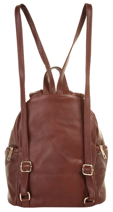PIKÉ Rucksack Damen | echt Leder, Made in Italy
