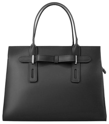 CLUTY Handtasche Damen | echt Leder, Made in Italy
