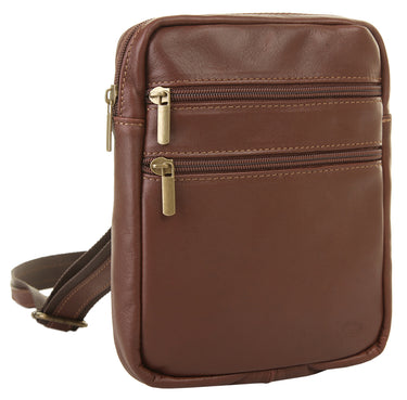 PIKÉ Crossover Bag Damen, Herren | echt Leder, Made in Italy