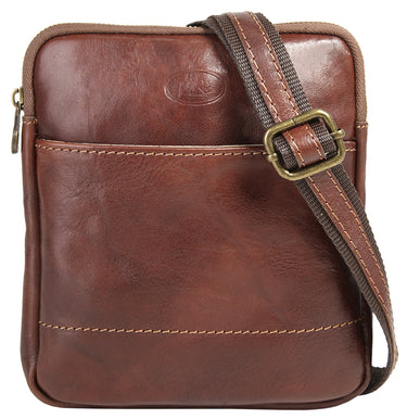 PIKÉ Umhängetasche Damen, Herren | echt Leder, Made in Italy