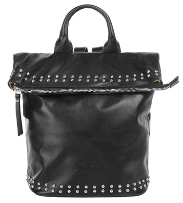 SAMANTHA LOOK Rucksack Damen | echt Leder, Made in Italy