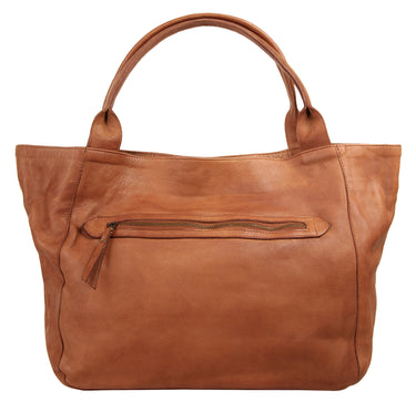 X-ZONE Shopper Damen | echt Leder