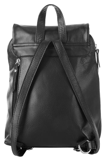CLUTY City-Rucksack Damen | echt Leder, Made in Italy