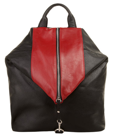 CLUTY Rucksack Damen | echt Leder, Made in Italy