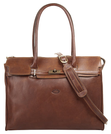 PIKÉ Shopper Damen | echt Leder, Made in Italy