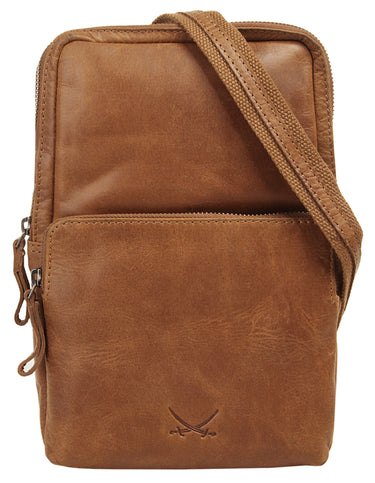 SANSIBAR Crossover Bag SANSIBAR SYLT Herren, Damen | echt Leder