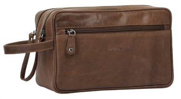 BRUNO BANANI Kulturtasche Herren, Damen | echt Leder