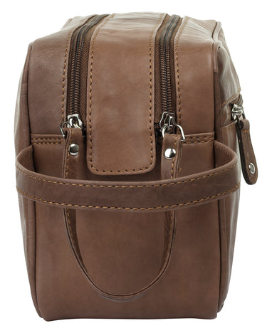 BRUNO BANANI Kulturtasche Herren, Damen | echt Leder
