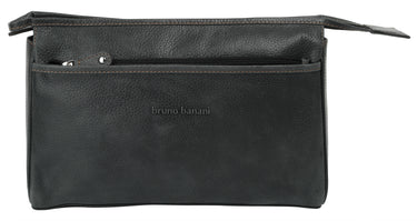 BRUNO BANANI Kulturtasche Herren, Damen | echt Leder