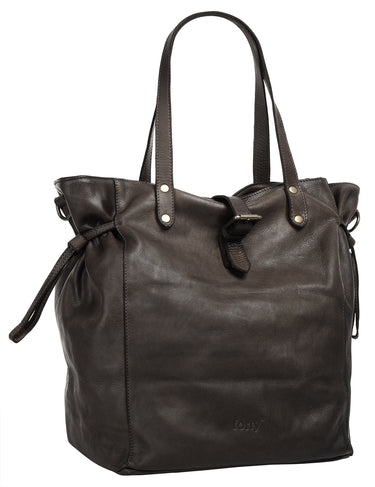 FORTY DEGREES Shopper Damen | echt Leder, Made in Italy