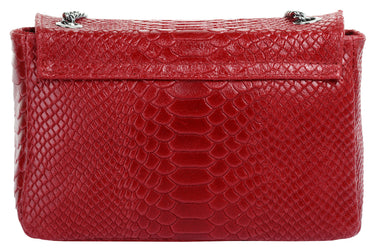 CLUTY Umhängetasche Damen | echt Leder, Made in Italy
