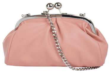 SAMANTHA LOOK Umhängetasche Damen | echt Leder, Made in Italy