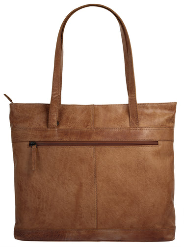 SANSIBAR Shopper Damen | echt Leder