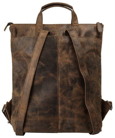 BAGAN Rucksack Damen | echt Leder