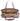 CLUTY Handtasche Damen | echt Leder, Made in Italy