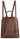CLUTY Rucksack Damen | echt Leder, Made in Italy