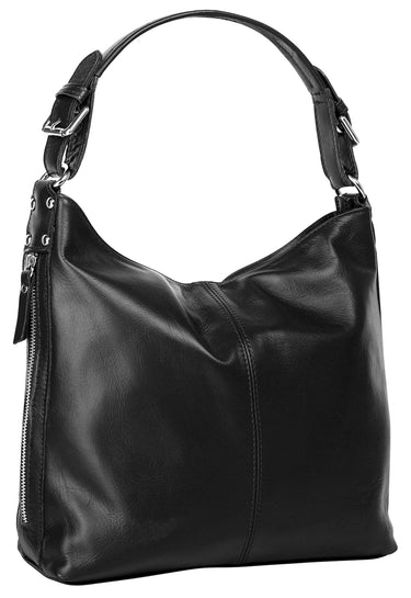 SAMANTHA LOOK Handtasche Damen | echt Leder, Made in Italy