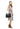 SAMANTHA LOOK Umhängetasche Damen | echt Leder, Made in Italy