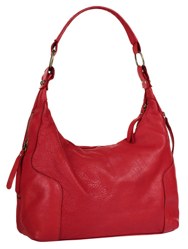 SAMANTHA LOOK Shopper Damen | echt Leder, Made in Italy