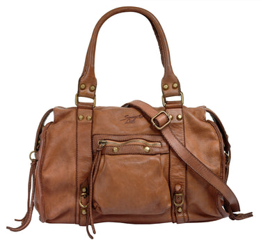 SAMANTHA LOOK Shopper Damen | echt Leder, Made in Italy
