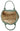 SAMANTHA LOOK Shopper Damen | echt Leder, Made in Italy