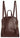 CLUTY City-Rucksack Damen | echt Leder, Made in Italy