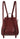 CLUTY Rucksack Damen | echt Leder, Made in Italy