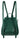 CLUTY Rucksack Damen | echt Leder, Made in Italy