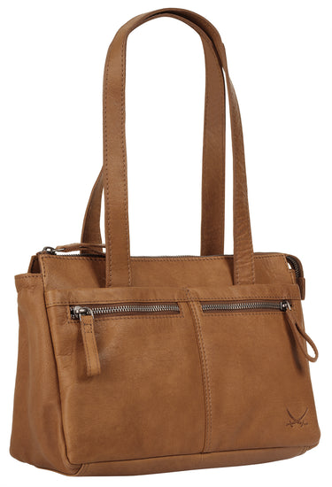 SANSIBAR Handtasche Damen | echt Leder