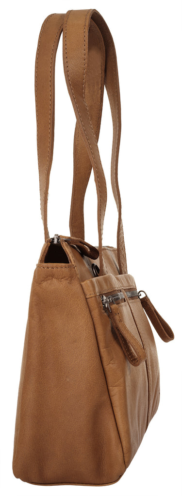 SANSIBAR Handtasche Damen | echt Leder