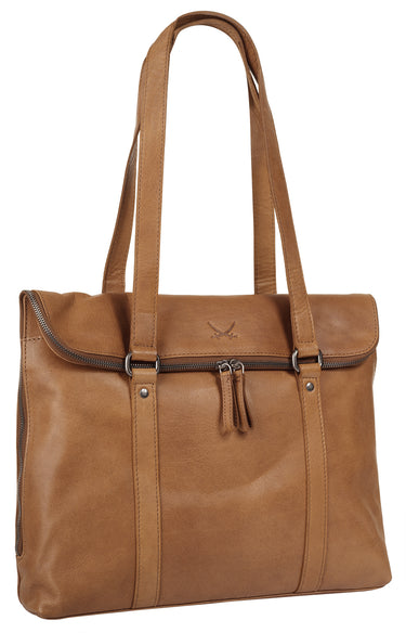 SANSIBAR Shopper Damen | echt Leder
