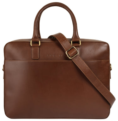 BUGATTI Aktentasche REMO Herren, Damen | echt Leder