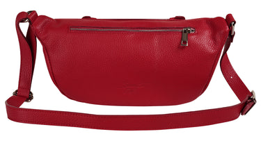 SAMANTHA LOOK Gürteltasche Damen | echt Leder, Made in Italy