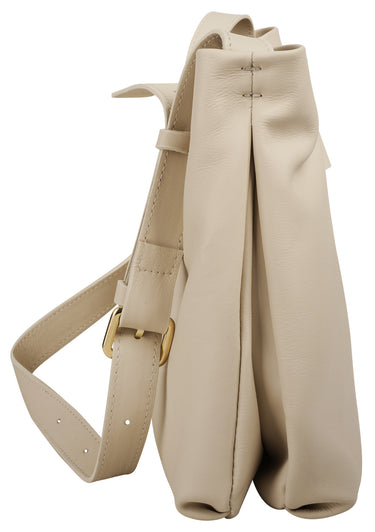SAMANTHA LOOK Umhängetasche Damen | echt Leder, Made in Italy