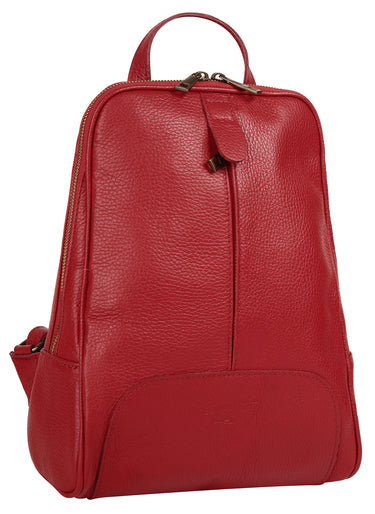 SAMANTHA LOOK Rucksack Damen | echt Leder, Made in Italy