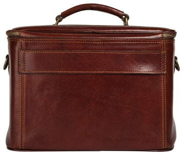 PIKÉ Beauty Case Damen | echt Leder, Made in Italy
