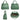 SAMANTHA LOOK Handtasche Damen | echt Leder, Made in Italy, geräumige Henkeltasche mit Smartphonefach