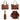 SAMANTHA LOOK Shopper Damen | echt Leder, Made in Italy