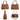 SAMANTHA LOOK Shopper Damen | echt Leder, Made in Italy