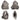 BRUNO BANANI Rucksack Damen | echt Leder