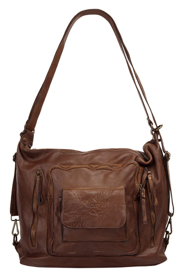 FORTY DEGREES Rucksack Damen | echt Leder, Made in Italy
