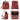 CLUTY Rucksack Damen | echt Leder, Made in Italy