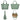 SAMANTHA LOOK Shopper Damen | echt Leder, Made in Italy