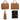 CLUTY Aktentasche Damen | echt Leder, Made in Italy