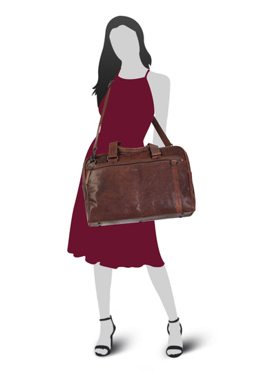 SPIKES & SPARROW Reisetasche Herren, Damen | echt Leder