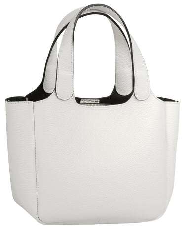 CLUTY Handtasche Damen | echt Leder, Made in Italy