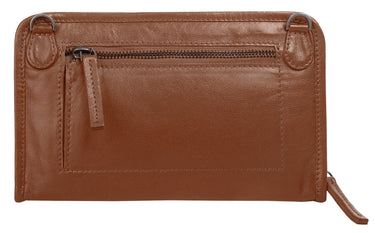 WOUWOU Abendtasche Damen | echt Leder