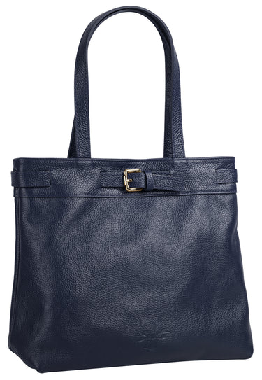 SAMANTHA LOOK Shopper Damen | echt Leder, Made in Italy