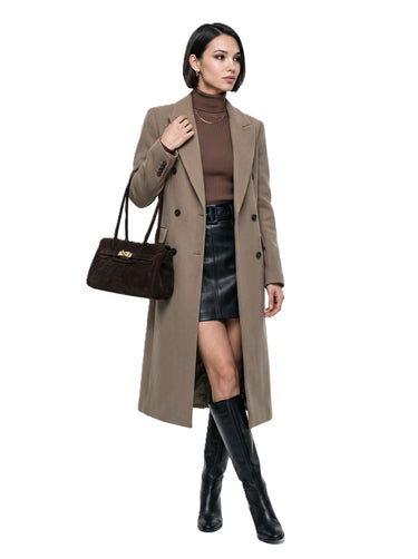 FORTY° Handtasche Forviata Damen | echt Leder, Made in Italy